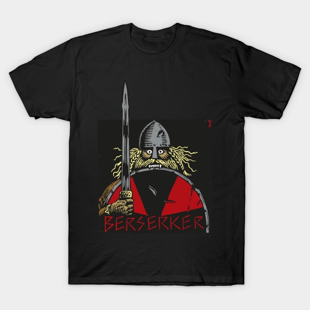 Viking Berserker T-Shirt by WonderWebb